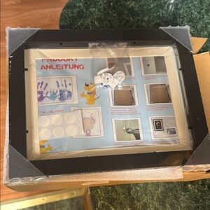 Black Picture Frame with Mounting Kit